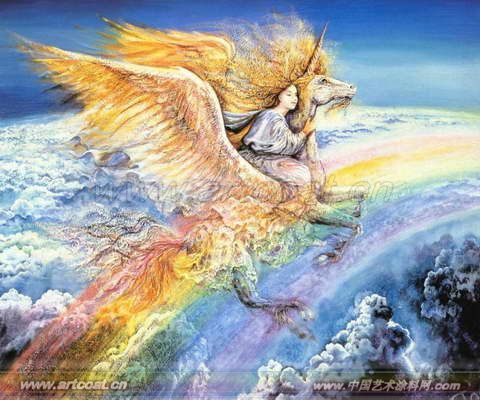 梦幻天使壁画BH_TS033