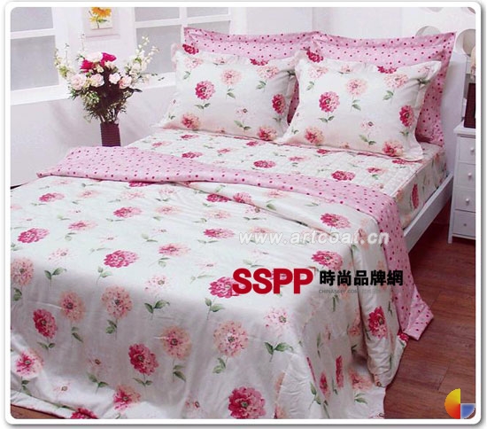 时尚印花床品 活泼动感卧室