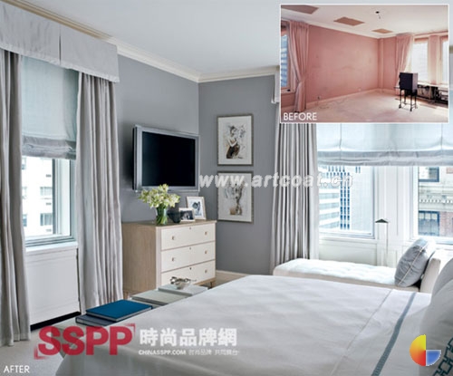 高级设计师改造 卧室装修设计前后对比图