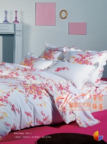 花朵床品 夏日卧室百变娇艳