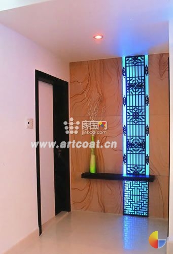 让开门第一道风景精彩无限 多款玄关设计案例[组图]