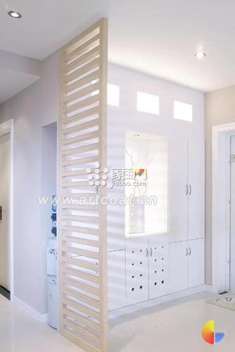 让开门第一道风景精彩无限 多款玄关设计案例[组图]