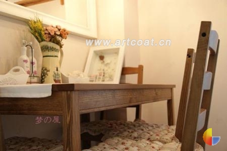 停靠心灵的港湾 童话般纯美40平小复式家