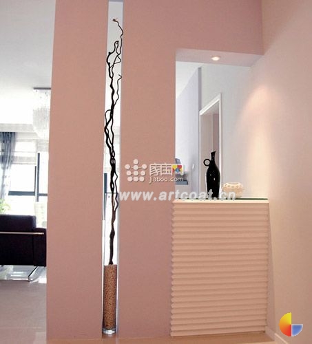 让开门第一道风景精彩无限 多款玄关设计案例[组图]