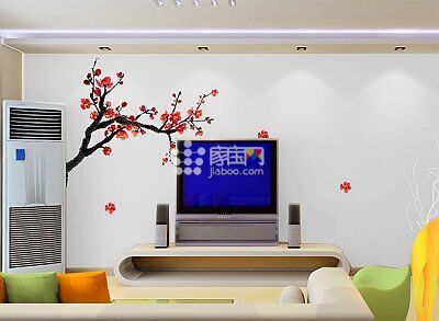 手绘背景墙 客厅里的那一抹惊艳[组图]