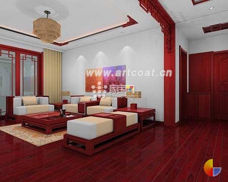 赏各式沙发背景墙效果图 点亮客厅装修[组图]