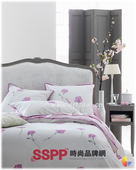 来自法国的清新淡雅 Jardin Secret床品