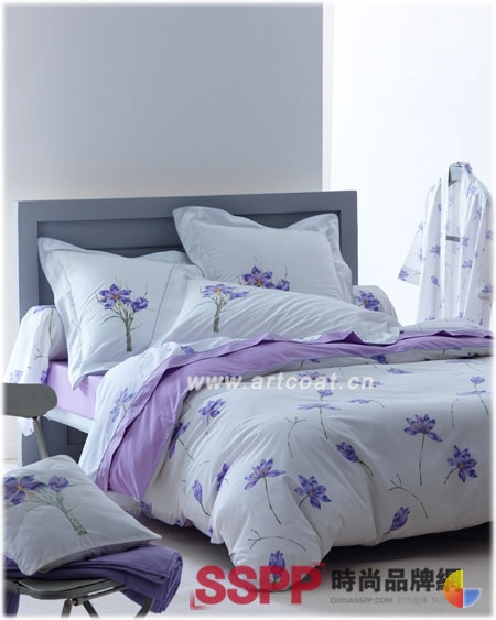 来自法国的清新淡雅 Jardin Secret床品