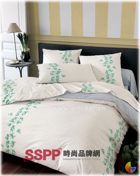 来自法国的清新淡雅 Jardin Secret床品