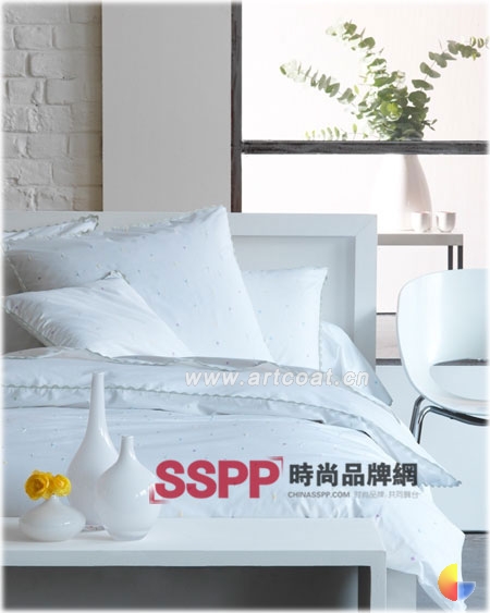来自法国的清新淡雅 Jardin Secret床品