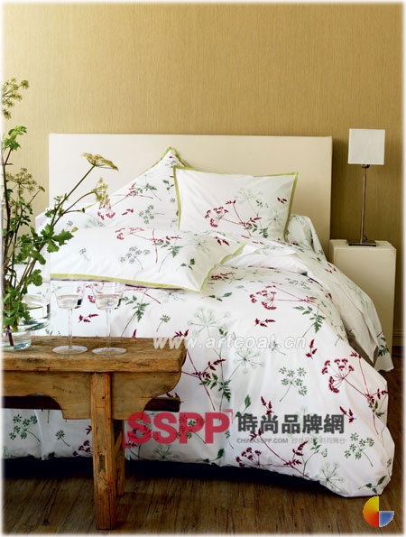 来自法国的清新淡雅 Jardin Secret床品