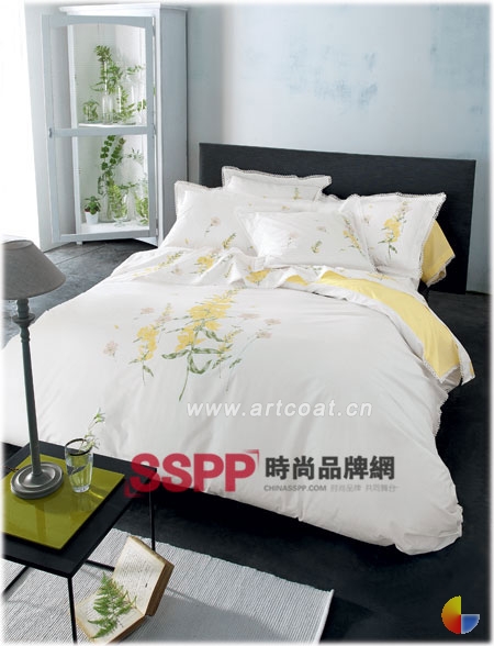 来自法国的清新淡雅 Jardin Secret床品