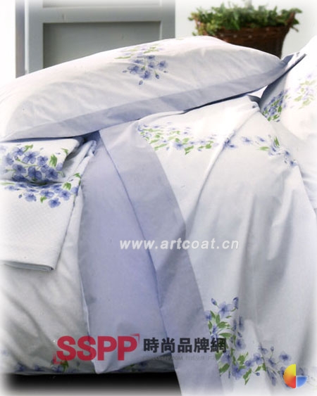 来自法国的清新淡雅 Jardin Secret床品