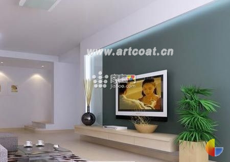 品客厅装修 经典简约电视背景墙效果图[组图]