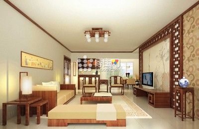 20款新中式客厅装修案例 时尚潮流100分[组图]