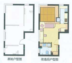  精明网友打造35平小户型