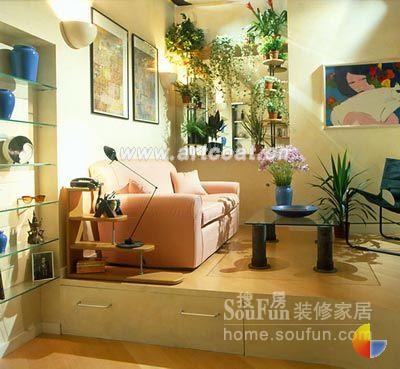 自然轻松的布置,轻松活泼,充满快乐的气息。