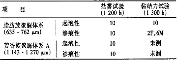 表 10 耐腐蚀性能