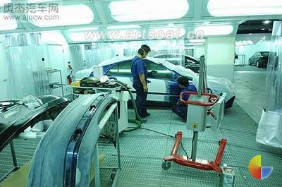奔驰开始使用水性漆