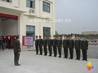 杜邦上海高性能涂料公司成立专职消防队