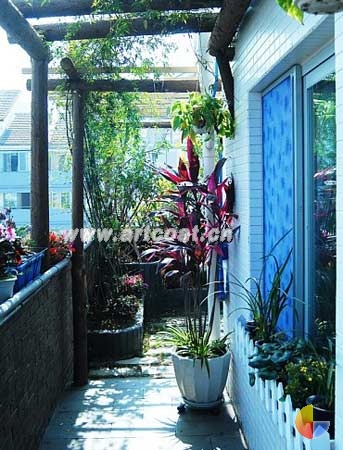 田园风格回归 带超大露台绿色爱家 家居装修 样板间 装修户型 其他 