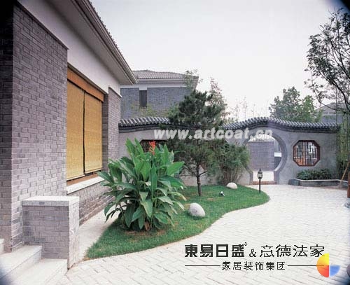 22万打造380平奢华别墅 简约中的中式之魅(组图)