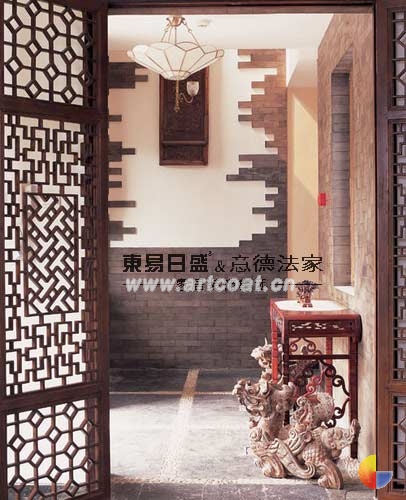 22万打造380平奢华别墅 简约中的中式之魅(组图)
