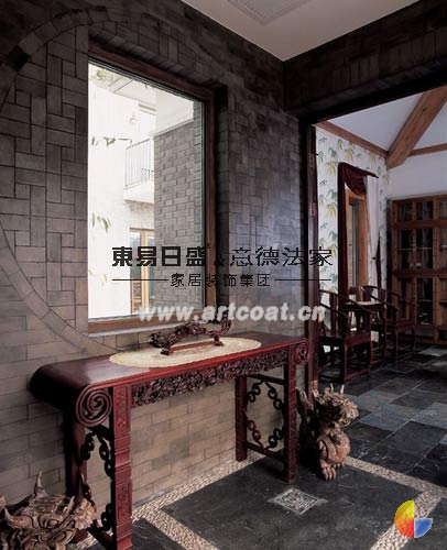 22万打造380平奢华别墅 简约中的中式之魅(组图)