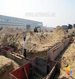 3月27日漳州一帆重工2喷6涂新涂装房开挖动工