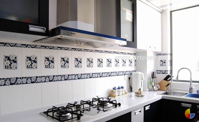 地中海风格厨房灶台图片